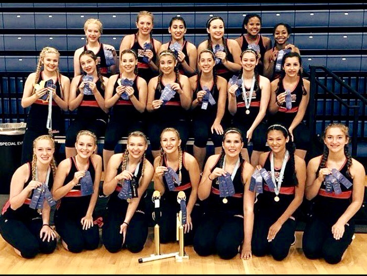 JV showing off their haul from UDA camp
